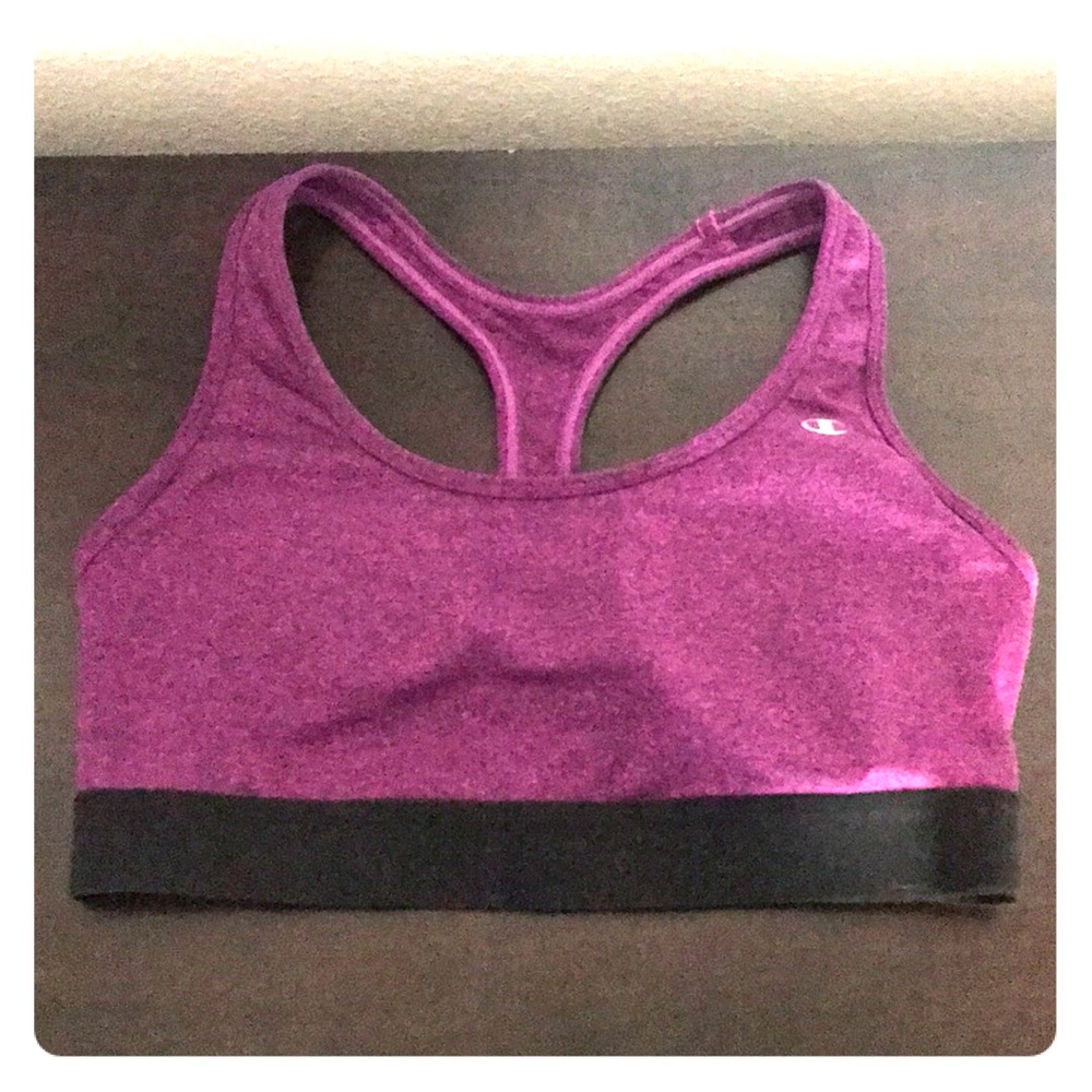 XL Champions Magenta Sports Bra
